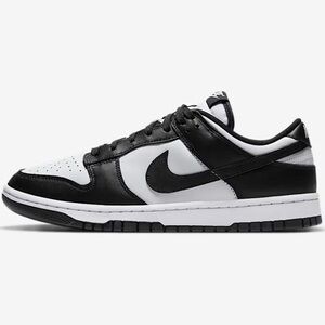 Nike dunk low retro black and white panda
